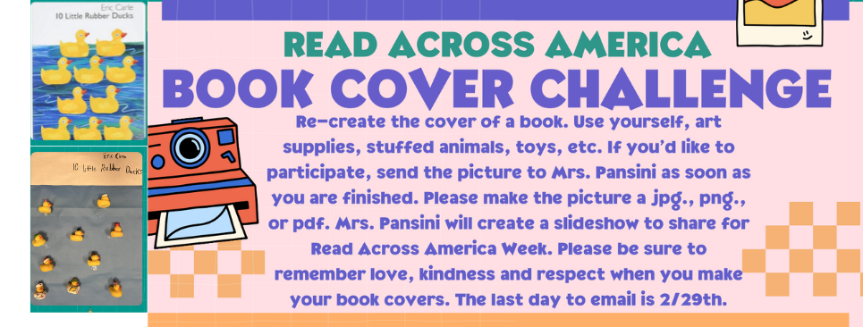 Read ACross America Book Cover Challenge
